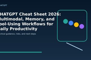 CHATGPT Cheat Sheet 2026: Multimodal, Memory, and Tool-Using Workflows for Daily Productivity featured editorial image