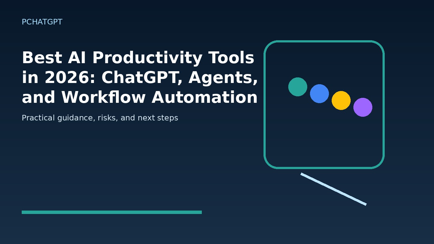 Best AI Productivity Tools in 2026: ChatGPT, Agents, and Workflow Automation featured editorial image