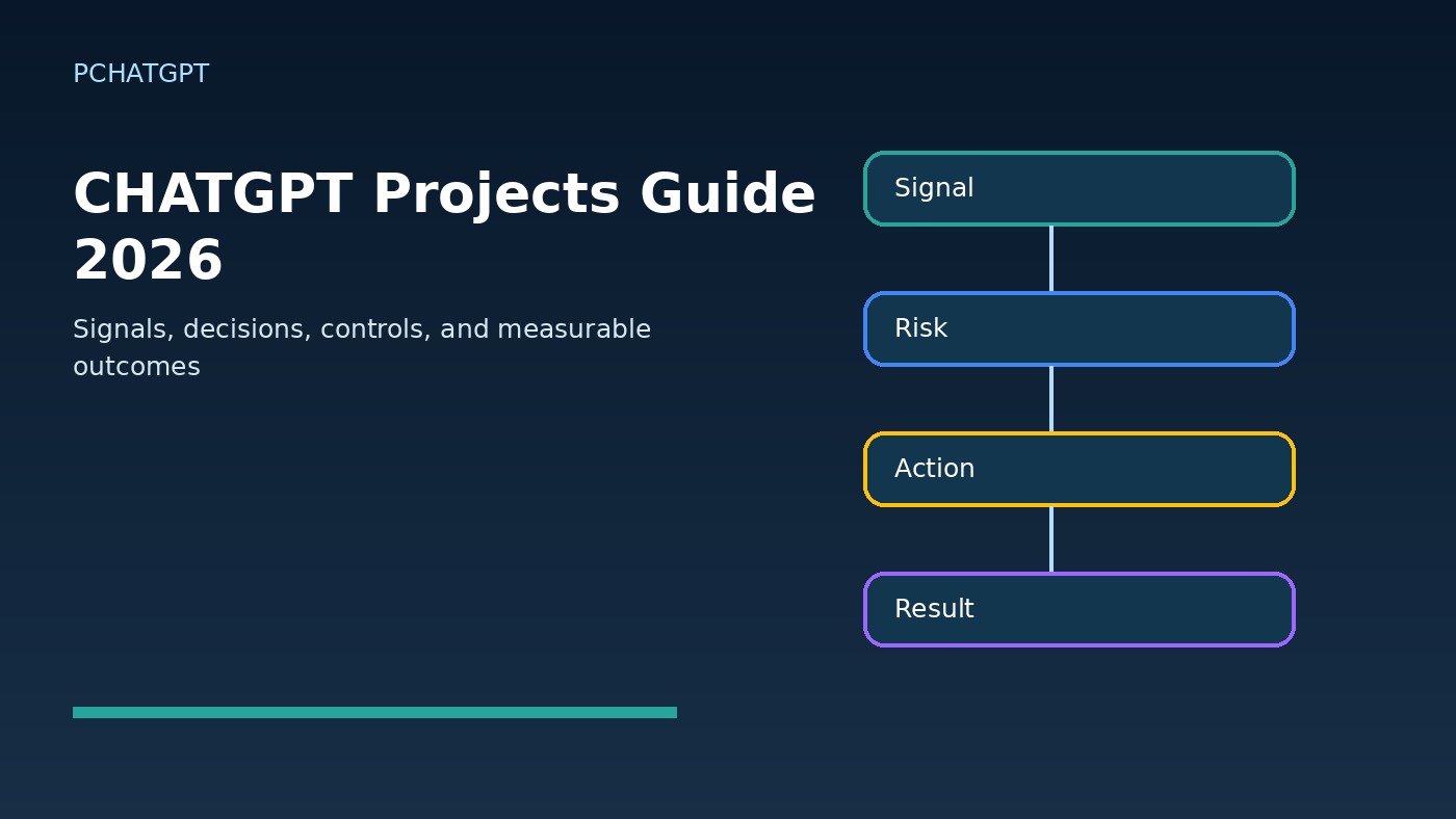 ChatGPT Projects guide 2026 workflow diagram