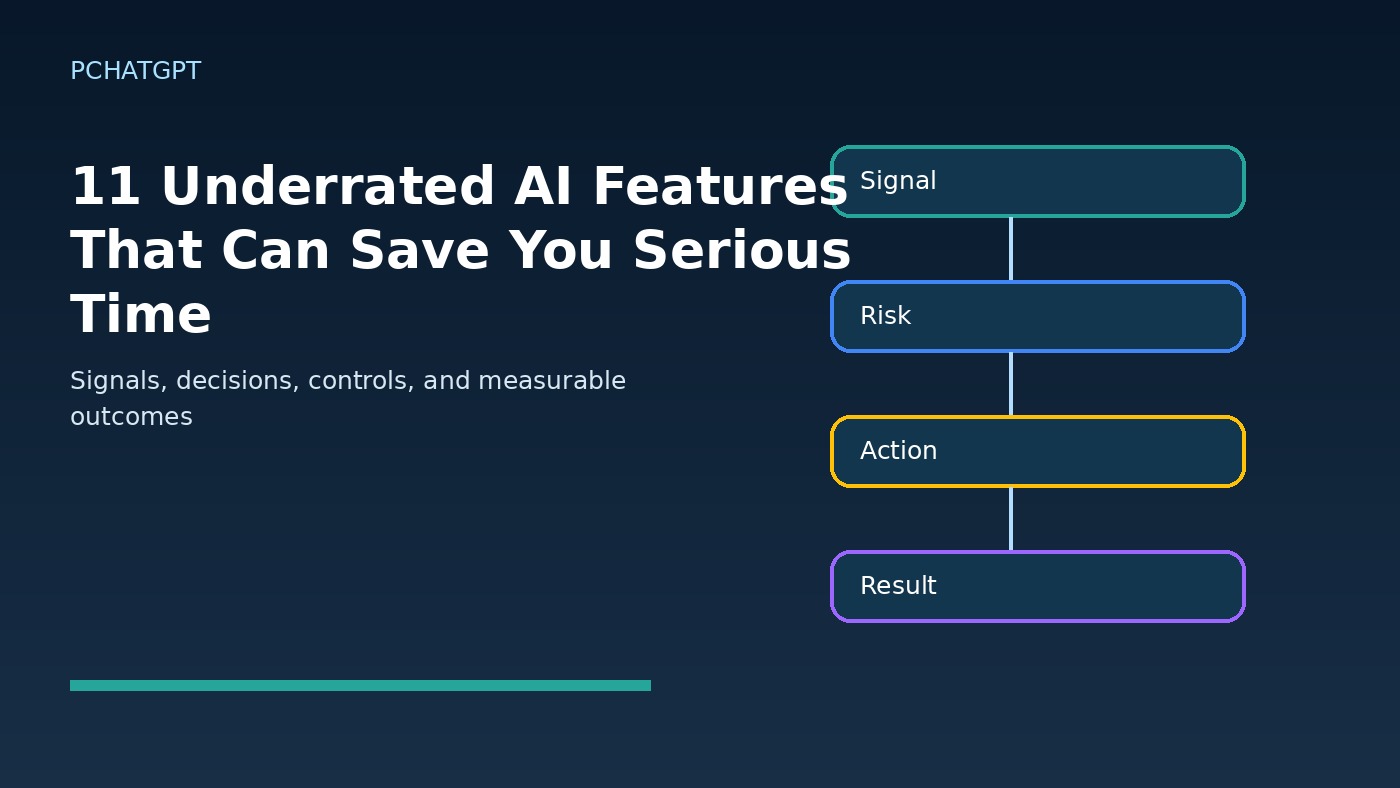 11 underrated ai features that can save you serious time workflow diagram