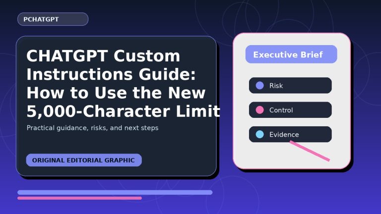 CHATGPT Custom Instructions Guide: How to Use the New 5,000-Character Limit featured editorial image