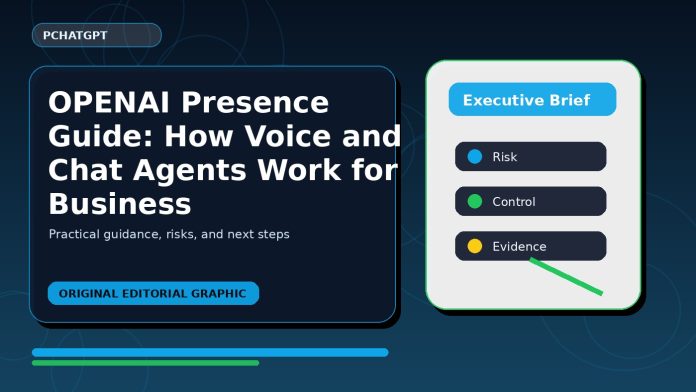 OPENAI Presence Guide: How Voice and Chat Agents Work for Business OPENAI Presence Guide: How Voice and Chat Agents Work for Business featured editorial image