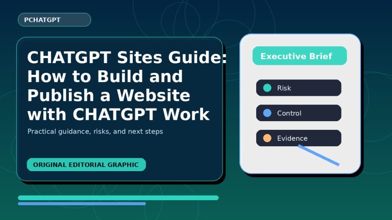 CHATGPT Sites Guide: How to Build and Publish a Website with CHATGPT Work featured editorial image