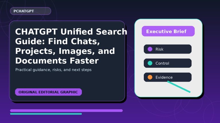 CHATGPT Unified Search Guide: Find Chats, Projects, Images, and Documents Faster featured editorial image