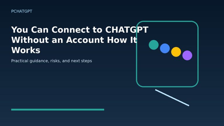 You Can Connect to CHATGPT Without an Account How It Works featured editorial image