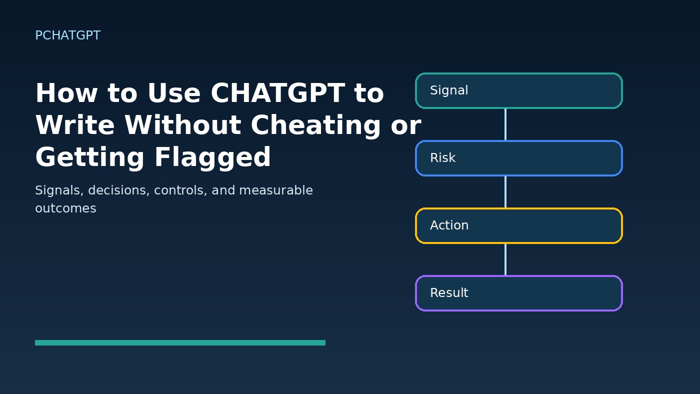 how to use chatgpt to write without cheating or getting flagged workflow diagram