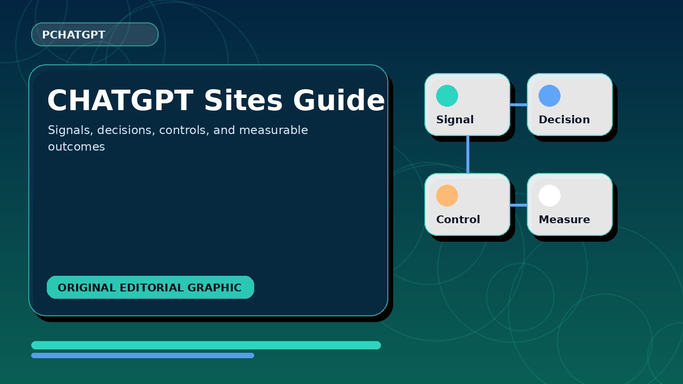 ChatGPT Sites guide workflow diagram