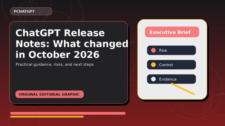 ChatGPT Release Notes: What changed in October 2026