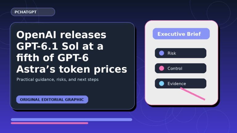 OpenAI releases GPT-6.1 Sol at a fifth of GPT-6 Astra’s token prices